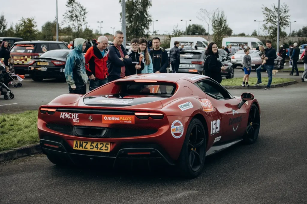 The weight of this Life-Size Lego Ferrari 296 GTS surpasses that of the actual car.